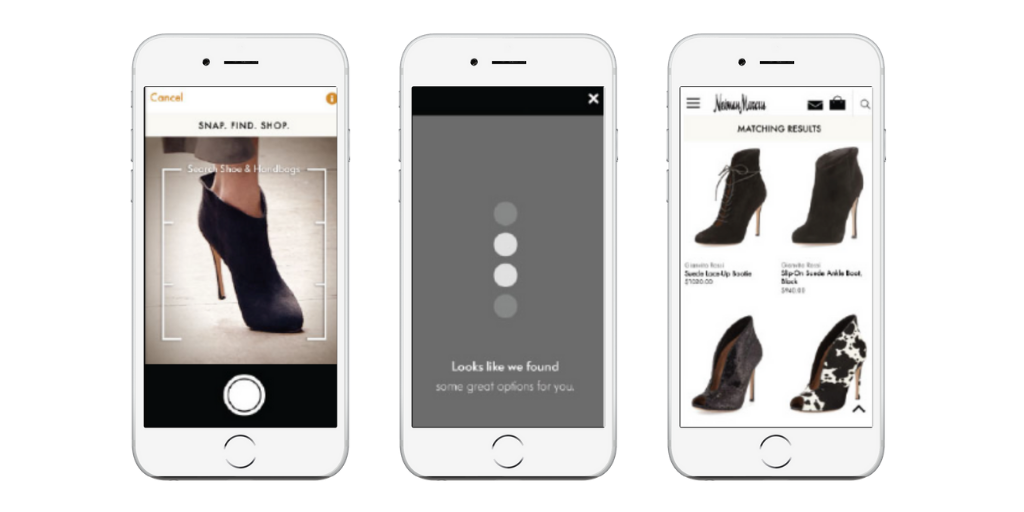 Omnichannel Examples Visual Recognition