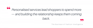 personal shopping retention