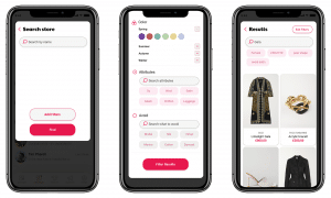 remote selling search filters