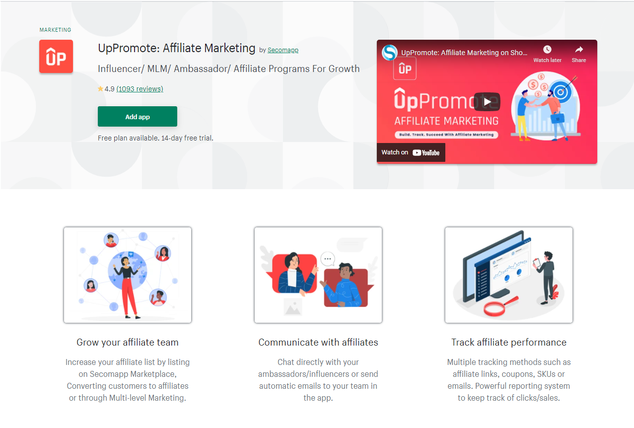 Loyalty Program, Email, SMS, Reviews, Membership, Affiliate