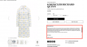 automated product descriptions