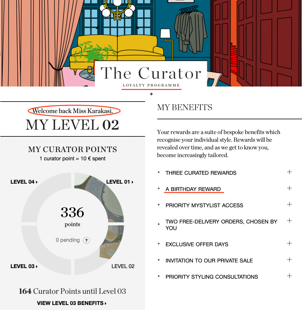 personalized_curator_program_matchesfashion conversion rate optimization