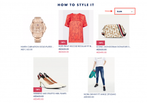 complete the look recommendations layout Tommy Hilfiger