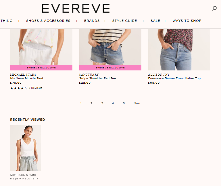 Ecommerce Recommendations - 68 Examples For Your Store - Intelistyle