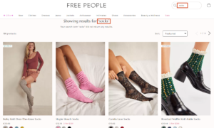 searchandising example