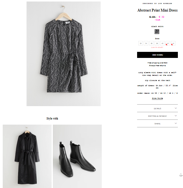otherstories shop the look widget